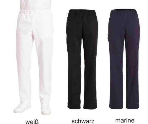 UNISEX-SCHLUPFHOSE Mischgewebe mit Schenkeltasche