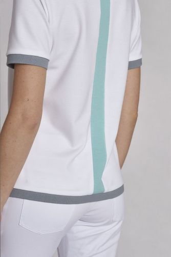Damen-Piqueshirt kurzarm