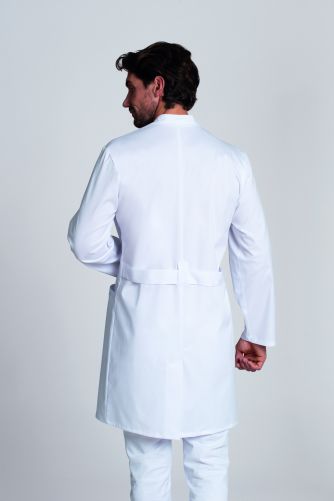 Herrenkittel Stehkragen Industriewäsche Stretch